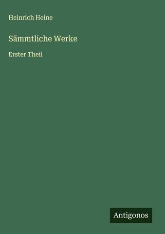 Sämmtliche Werke