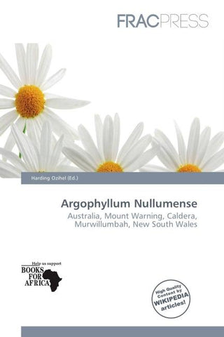 Argophyllum Nullumense