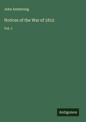Notices of the War of 1812
