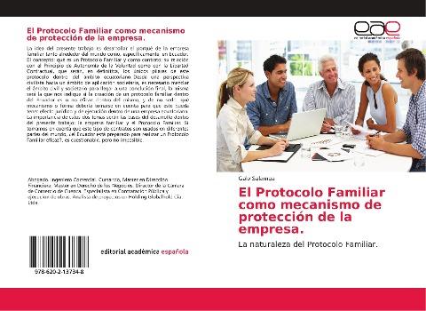 El Protocolo Familiar como mecanismo de protección de la empresa