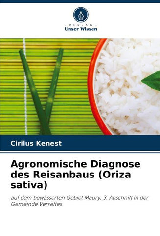 Agronomische Diagnose des Reisanbaus (Oriza sativa)