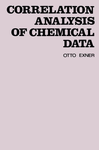 Correlation Analysis of Chemical Data