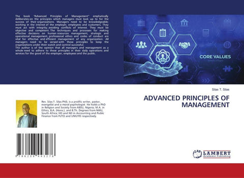 ADVANCED PRINCIPLES OF MANAGEMENT
