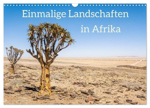 Einmalige Landschaften in Afrika (Wandkalender 2026 DIN A3 quer), CALVENDO Monatskalender