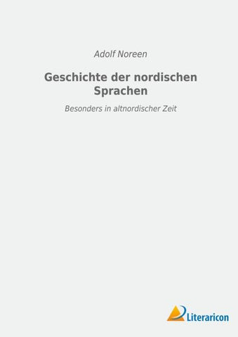 Geschichte der nordischen Sprachen
