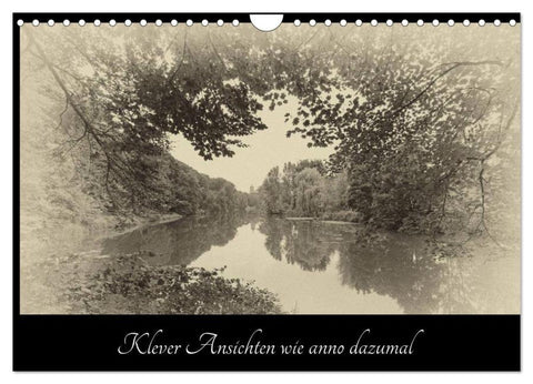 Klever Ansichten wie anno dazumal (Wandkalender 2026 DIN A4 quer), CALVENDO Monatskalender