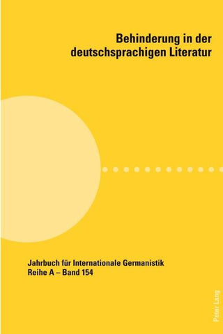 Behinderung in der deutschsprachigen Literatur