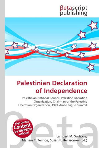 Palestinian Declaration of Independence