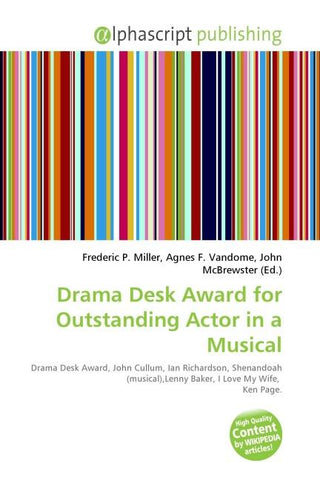 Drama Desk Award for Outstanding Actor in a Musical