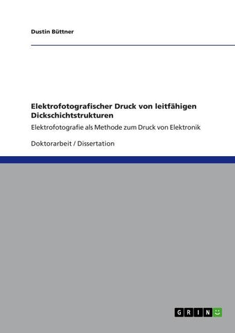 Elektrofotografischer Druck von leitfähigen Dickschichtstrukturen