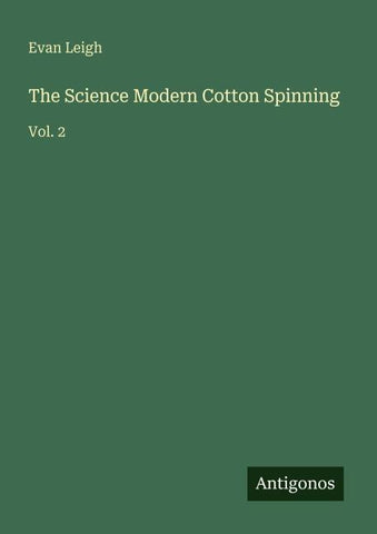 The Science Modern Cotton Spinning