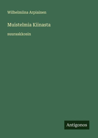 Muistelmia Kiinasta