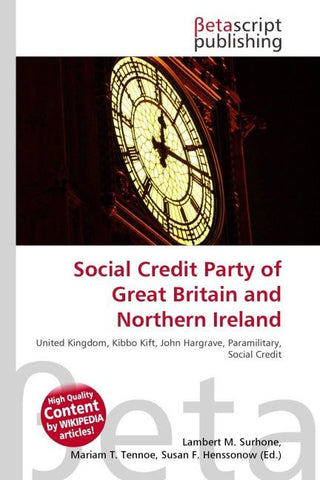Social Credit Party of Great Britain and Northern Ireland