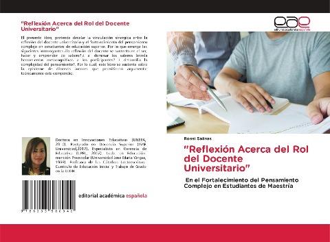"Reflexión Acerca del Rol del Docente Universitario"