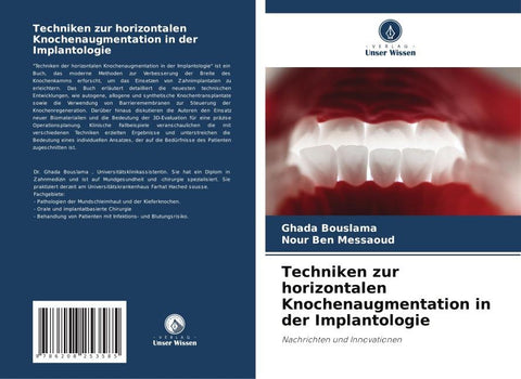Techniken zur horizontalen Knochenaugmentation in der Implantologie
