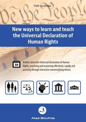 New ways to learn and teach the Universal Declaration of Human Türk versiyonu Rights