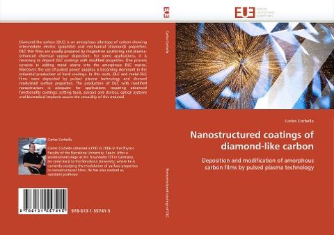 Nanostructured coatings of diamond-like carbon