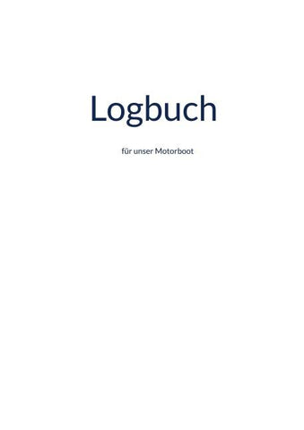 Logbuch