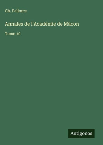 Annales de l'Académie de Mâcon