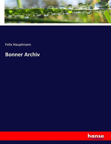Bonner Archiv