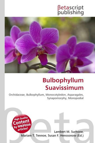 Bulbophyllum Suavissimum