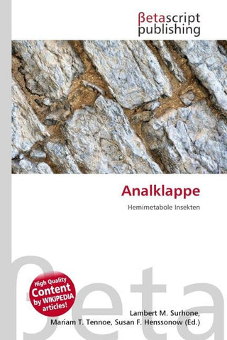 Analklappe