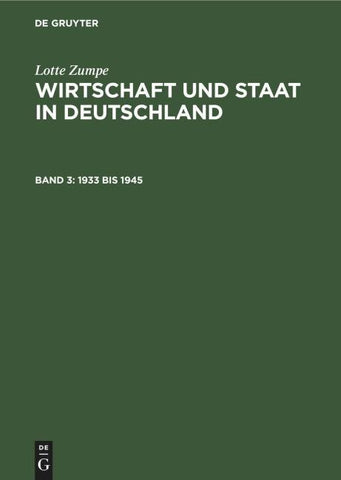 1933 bis 1945