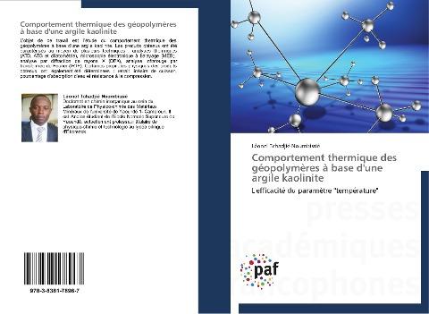 Comportement thermique des géopolymères  à base d'une argile kaolinite