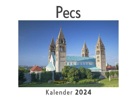 Pecs (Wandkalender 2024, Kalender DIN A4 quer, Monatskalender im Querformat mit Kalendarium, Das perfekte Geschenk)