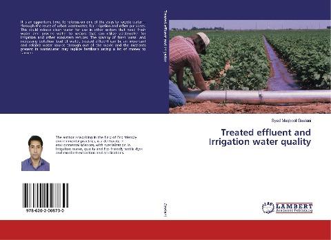Treated effluent and Irrigation water quality
