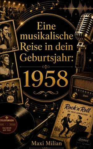 Eine musikalische Reise in dein Geburtsjahr: 1958