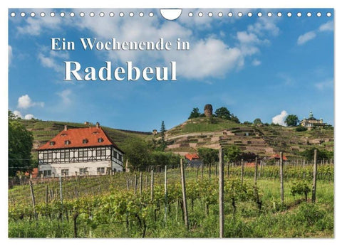 Ein Wochenende in Radebeul (Wandkalender 2026 DIN A4 quer), CALVENDO Monatskalender
