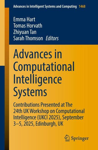 Advances in Computational Intelligence Systems