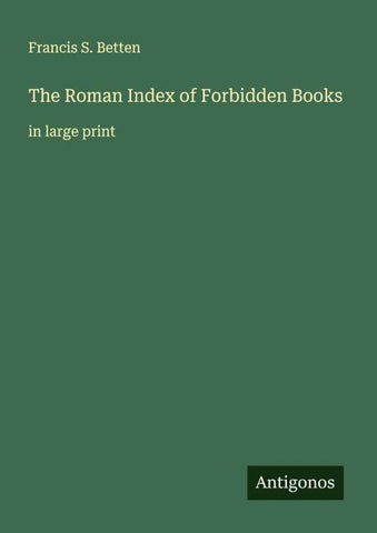 The Roman Index of Forbidden Books
