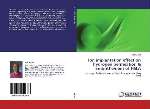 Ion implantation effect on hydrogen permeation & Embrittlement of HSLA