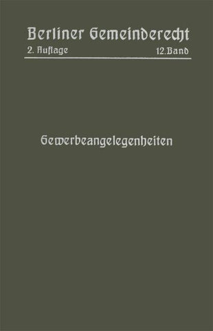 Gewerbeangelegenheiten