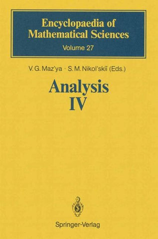 Analysis IV