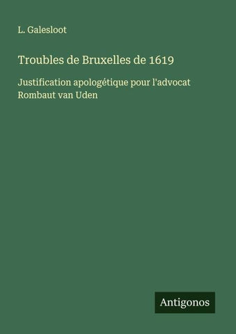 Troubles de Bruxelles de 1619