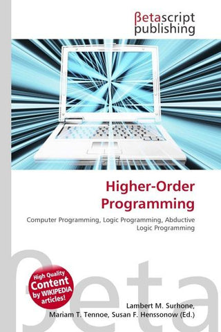 Higher-Order Programming