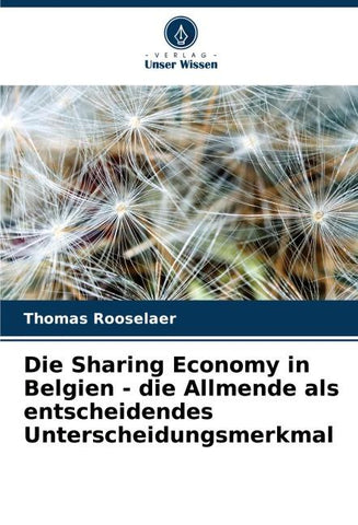 Die Sharing Economy in Belgien - die Allmende als entscheidendes Unterscheidungsmerkmal
