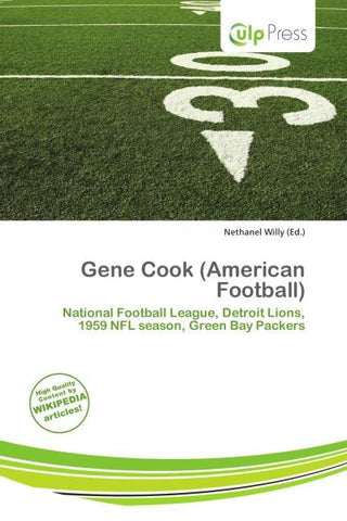 Gene Cook (American Football)