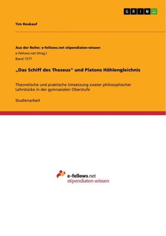 "Das Schiff des Theseus" und  Platons Höhlengleichnis