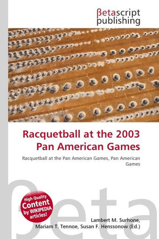 Racquetball at the 2003 Pan American Games