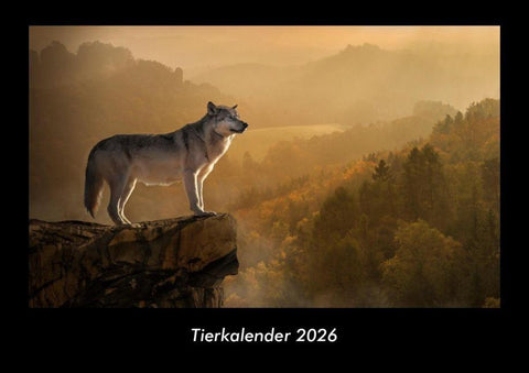 Tierkalender 2026 Fotokalender DIN A3