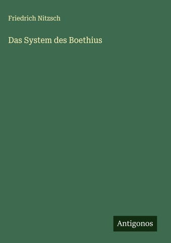 Das System des Boethius
