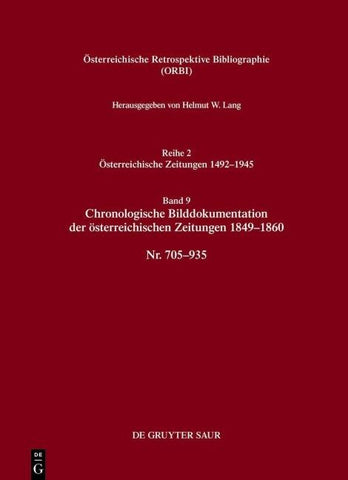 Bibliographie der österreichischen Zeitungen 1492–1945