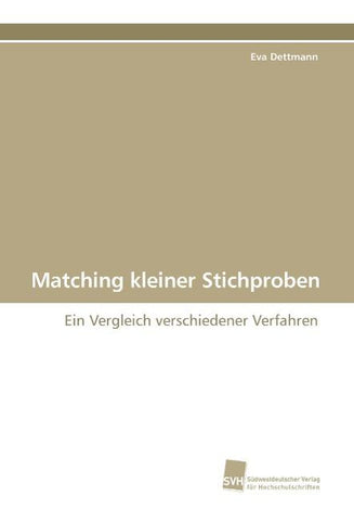 Matching kleiner Stichproben