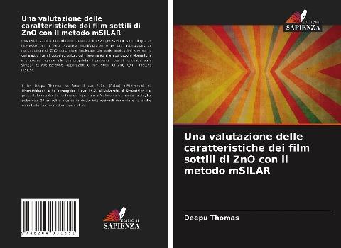 Una valutazione delle caratteristiche dei film sottili di ZnO con il metodo mSILAR