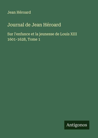 Journal de Jean Héroard