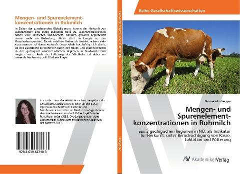Mengen- und Spurenelement­konzentrationen in Rohmilch